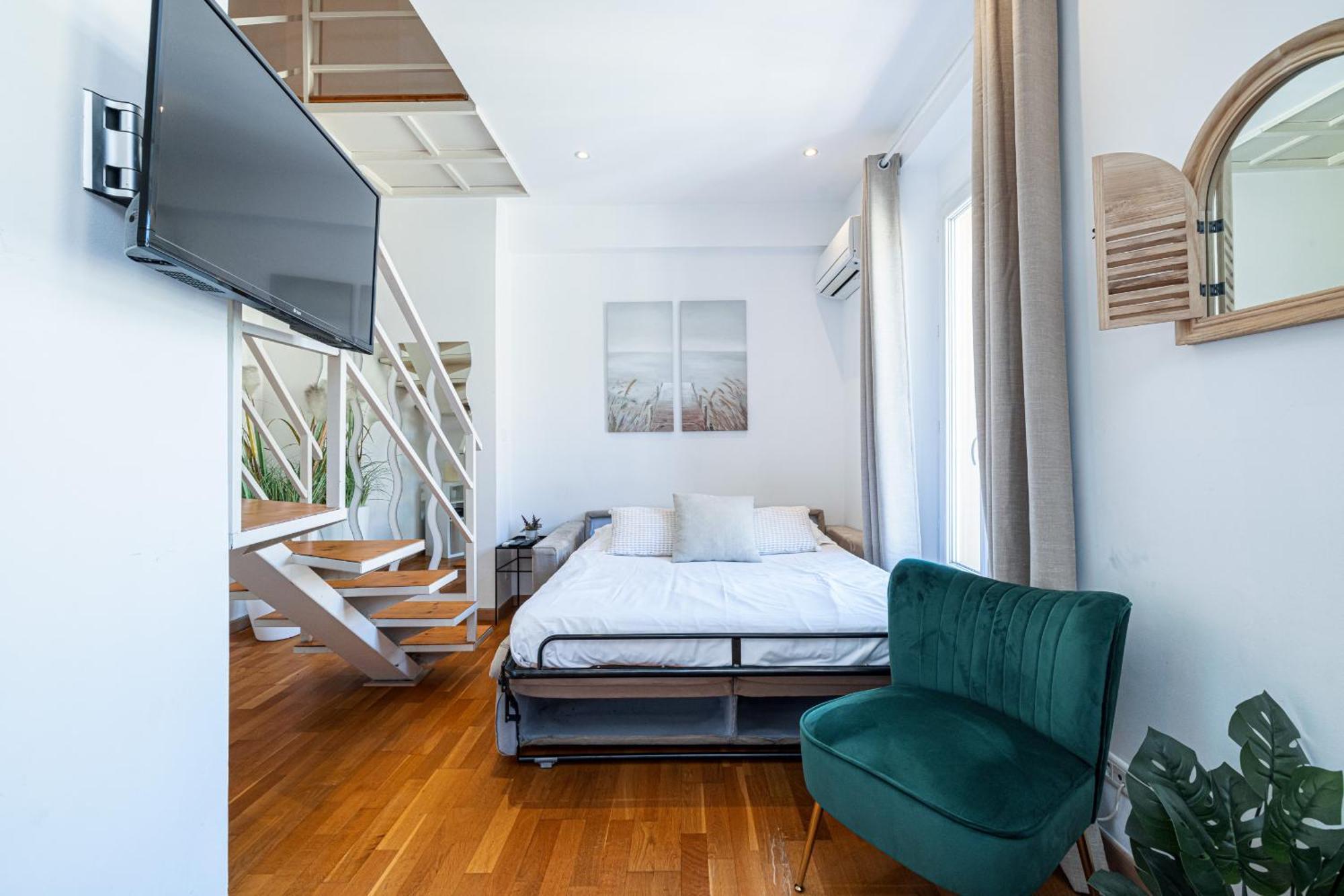 Massena Street - 1 Bdr Duplex With Ac & Parking Apartman Nizza Kültér fotó