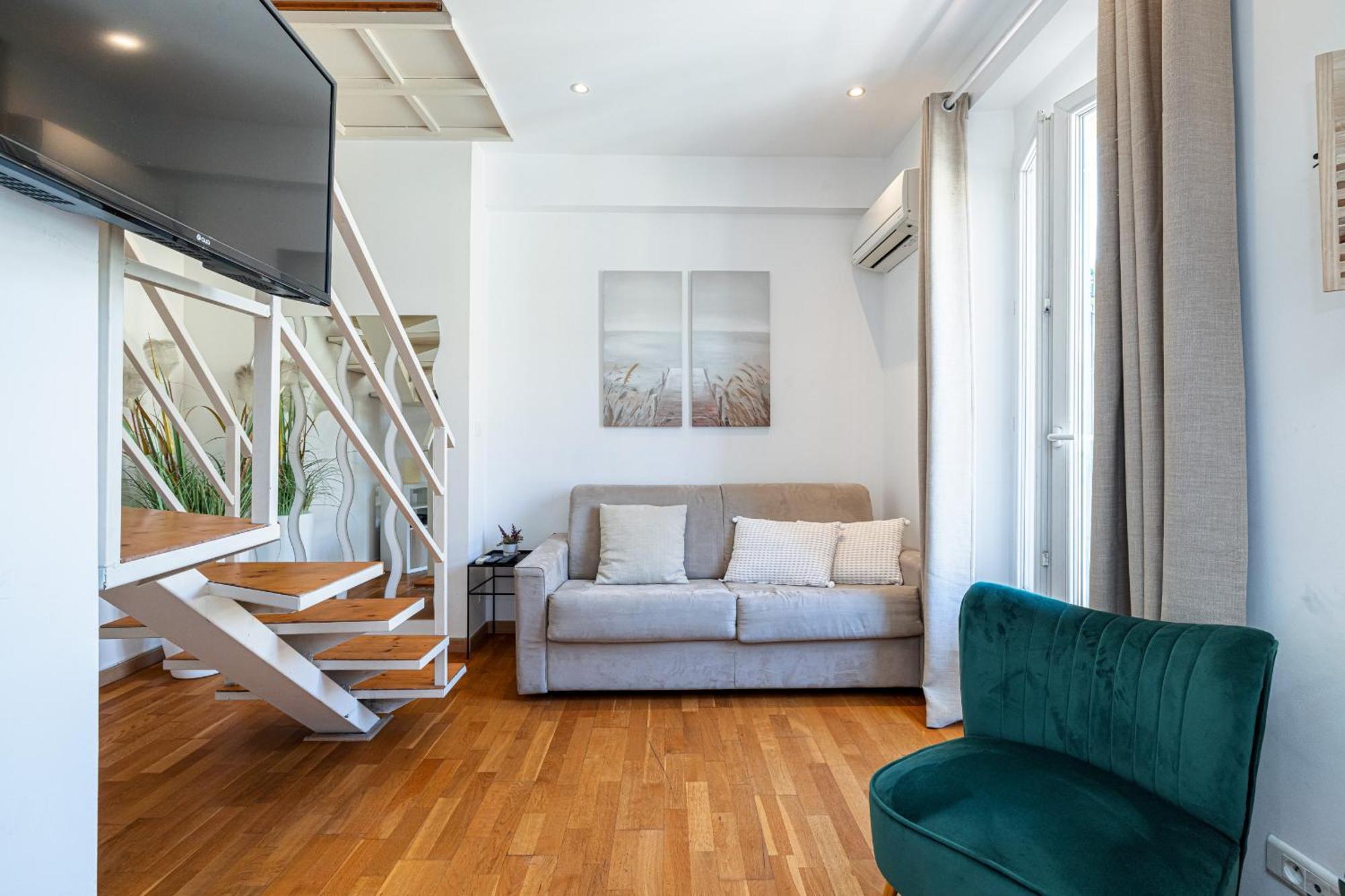 Massena Street - 1 Bdr Duplex With Ac & Parking Apartman Nizza Kültér fotó