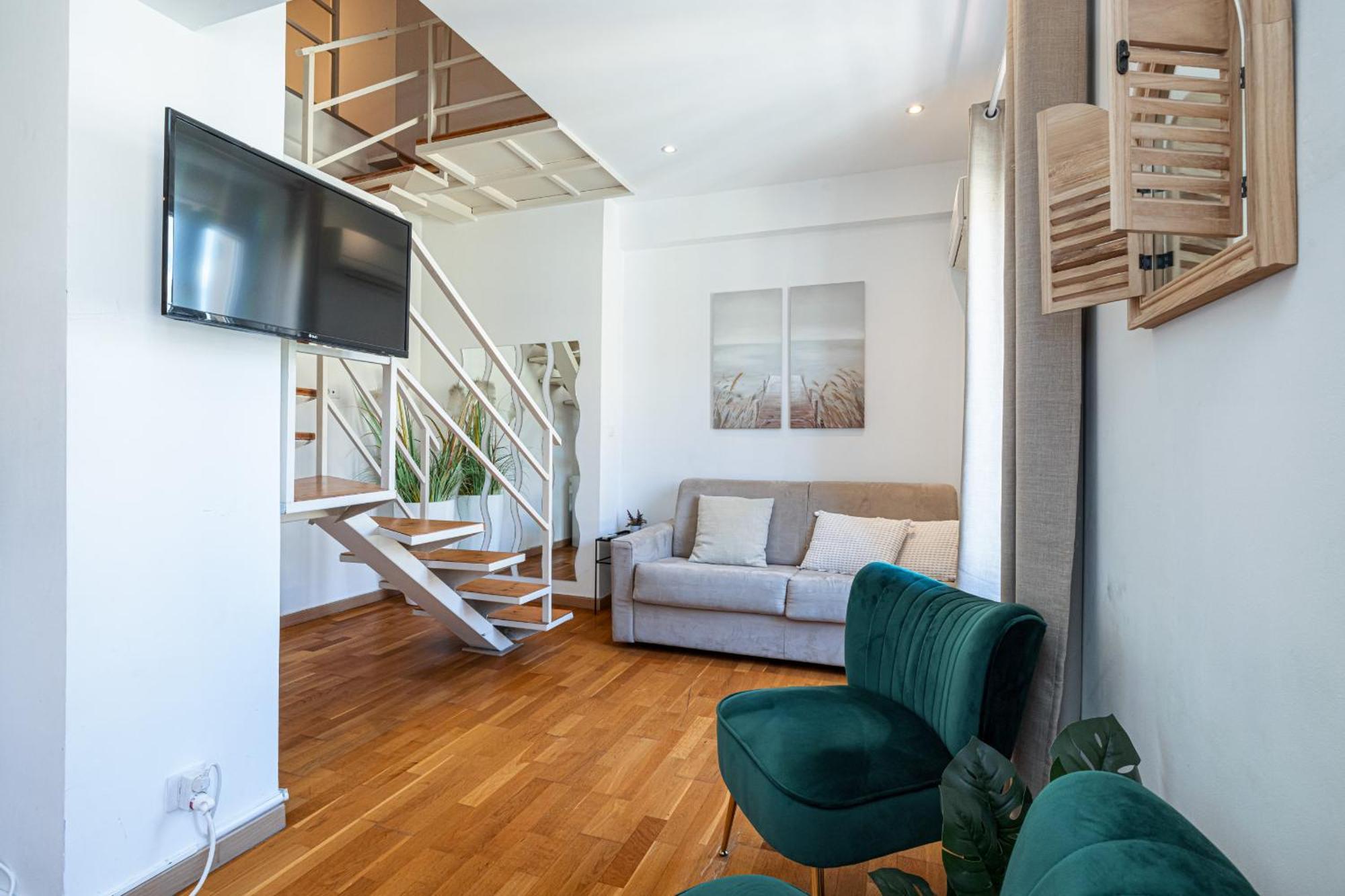 Massena Street - 1 Bdr Duplex With Ac & Parking Apartman Nizza Kültér fotó