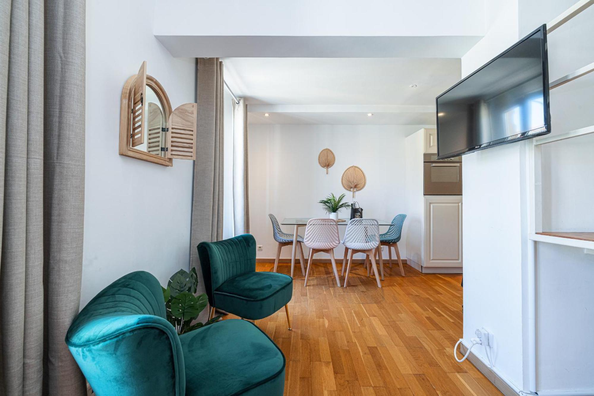Massena Street - 1 Bdr Duplex With Ac & Parking Apartman Nizza Kültér fotó