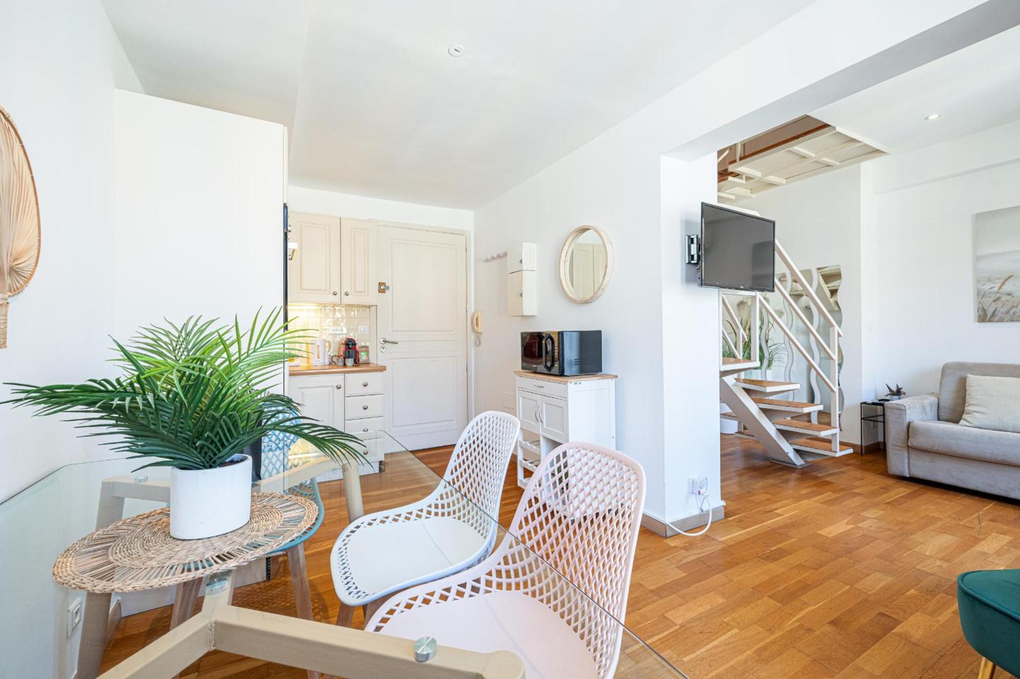 Massena Street - 1 Bdr Duplex With Ac & Parking Apartman Nizza Kültér fotó