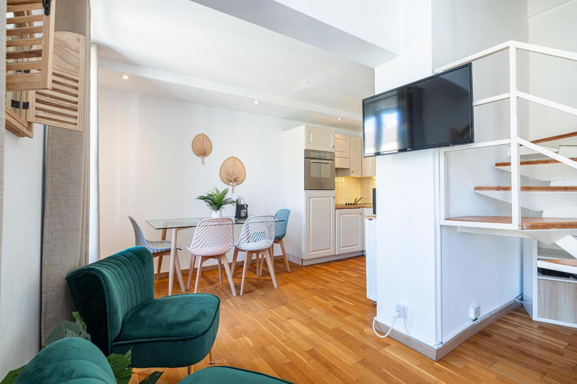 Massena Street - 1 Bdr Duplex With Ac & Parking Apartman Nizza Kültér fotó